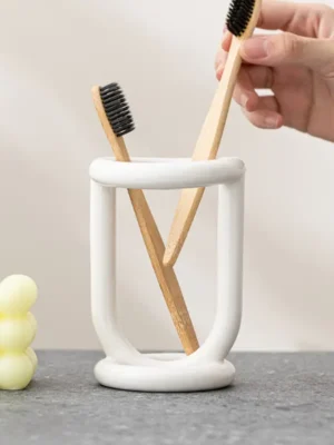 Ceramic-Toothbrush-Holder