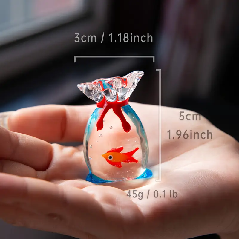 9464c2a787dd53beb990e2105cfadac3 Handmade-Glass-Pocket -Fish-Ornament