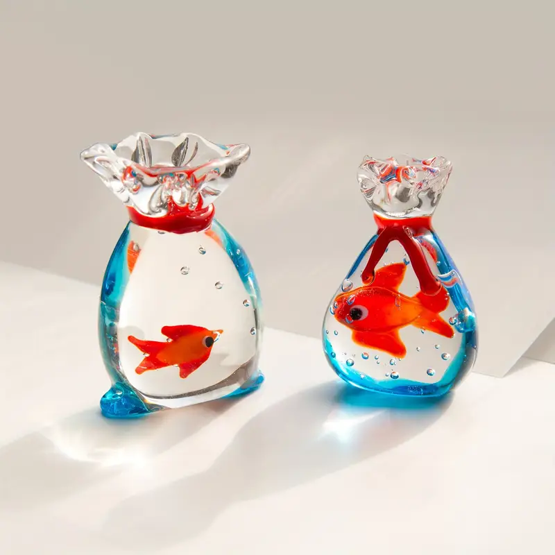 978edffd5836ea1c7716b3e7caca7932 Handmade-Glass-Pocket -Fish-Ornament