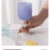 Three-dimensional-flower-stem-wine-glass