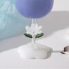 Three-dimensional-flower-stem-wine-glass
