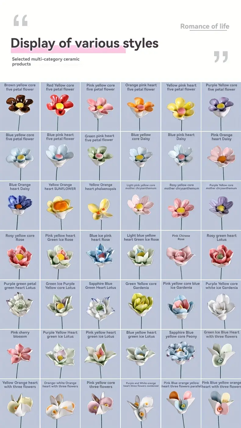 Ceramic-Flowers