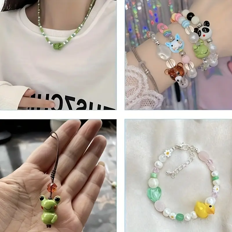 Frog-glass-beads