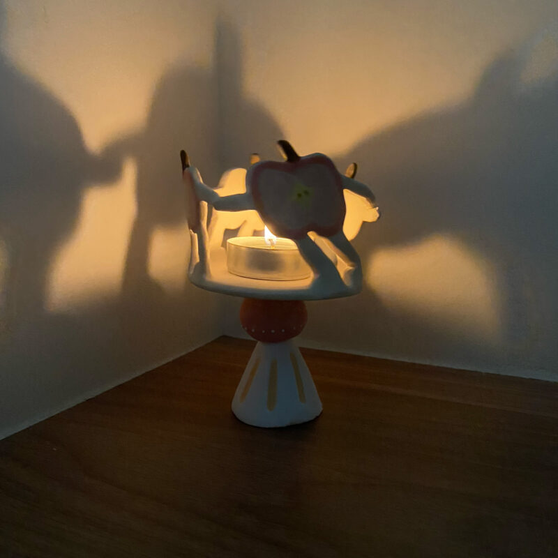 Apple-Candle-Holder