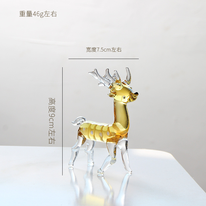 Handmade-Glass-Deer